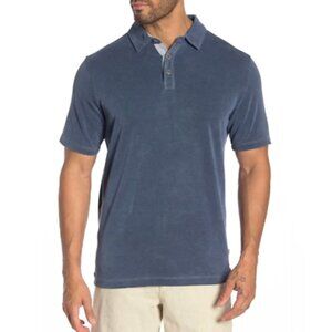 Tommy Bahama Shoreline Surf Polo Shirt Short Sleeve Golf Shirts Blue